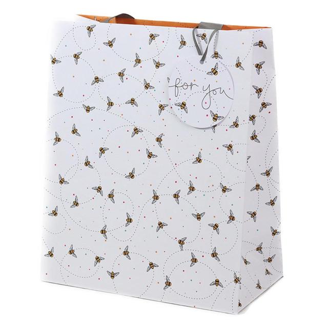 Belly Button Bubble Bee Large Gift Bag