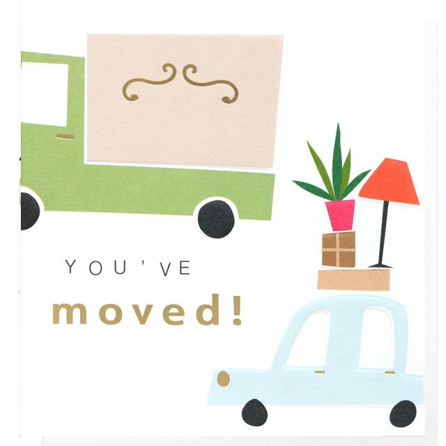 Caroline Gardner New Home Moving Vans Card