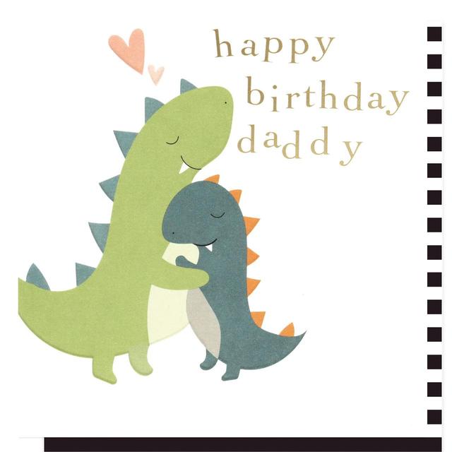Caroline Gardner Happy Birthday Daddy Dinosaur Card