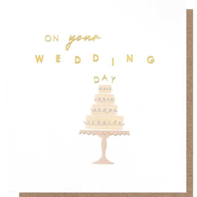 Caroline Gardner Wedding Day Cake Card
