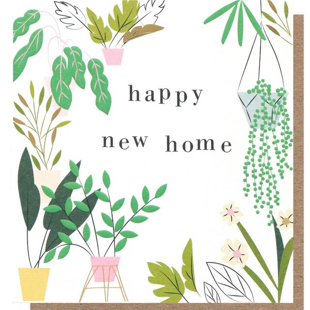 Caroline Gardner New Home Plants Card