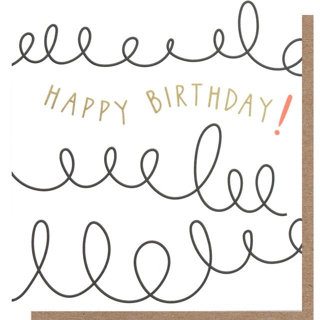 Caroline Gardner Scribbles Happy Birthday To You Card