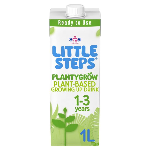 SMA Little Steps Plantygrow Plant-Based Growing Up Drink 1-3 Years 1L