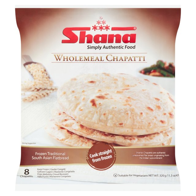 Shana Wholemeal Chapatti, 320g