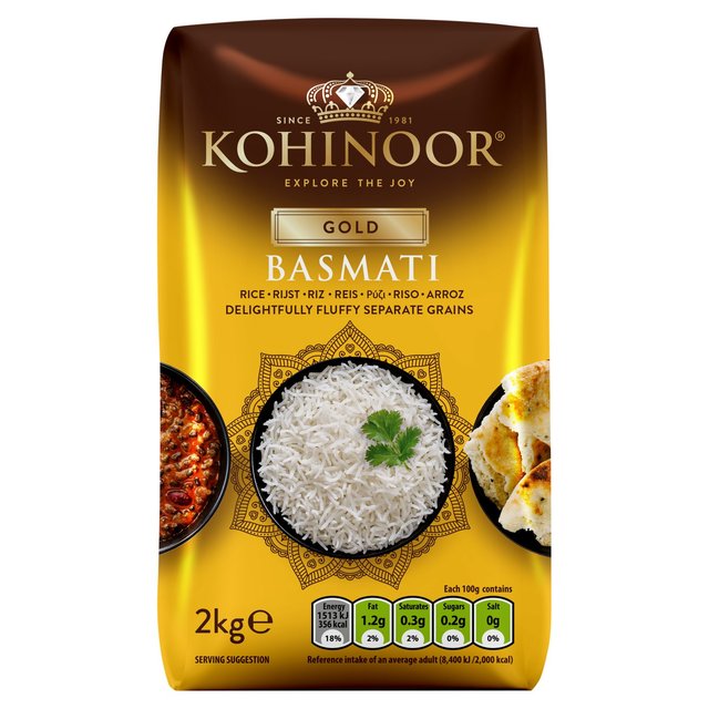 Kohinoor Gold Basmati Rice, 2kg