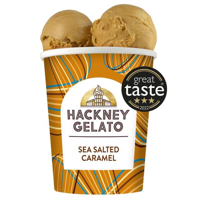 Hackney Gelato Sea Salted Caramel Gelato, 460ml