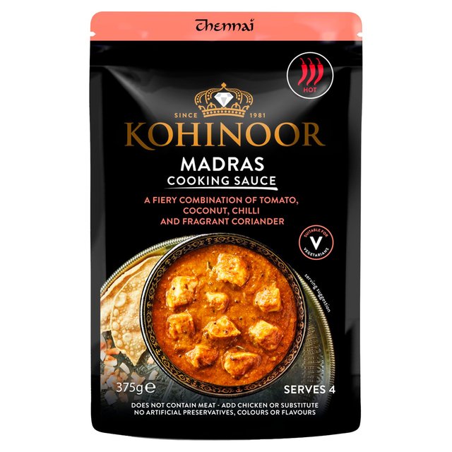 Kohinoor Madras Sauce, 375g