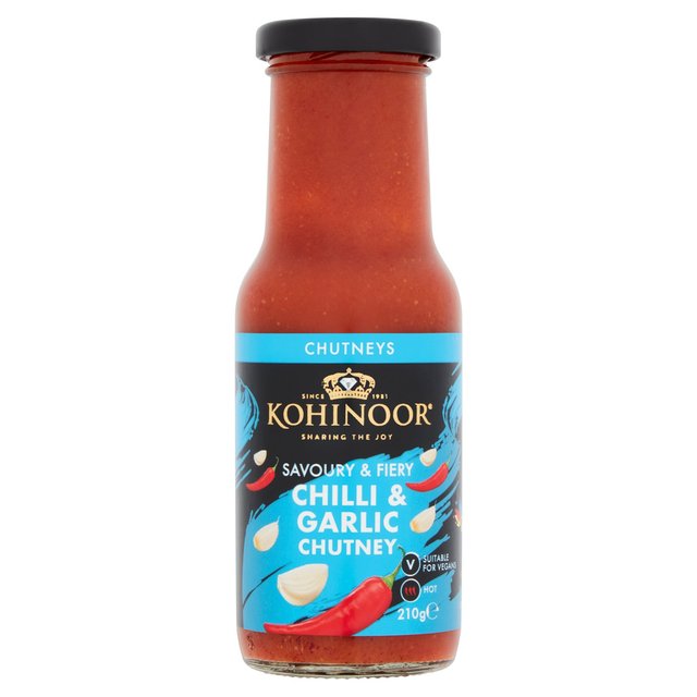 Kohinoor Chilli Garlic Chutney, 210g