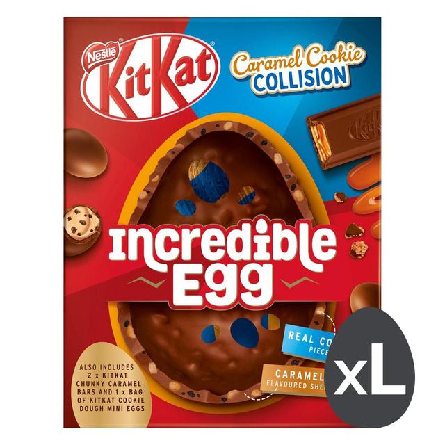 Kit Kat Chunky Caramel Cookie Collision Egg, 512.7g