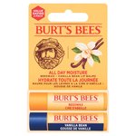 Burt's Bees Moisturising Duo Pack Lip Balm - Original Beeswax and Vanilla