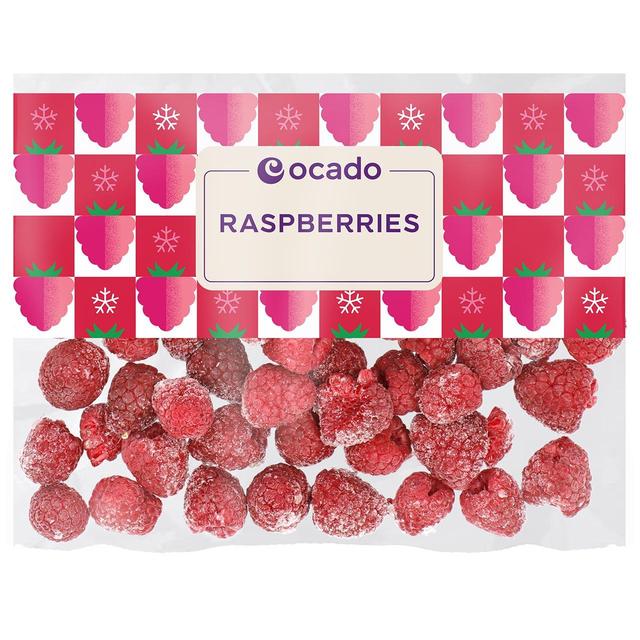 Ocado Frozen Raspberries, 300g