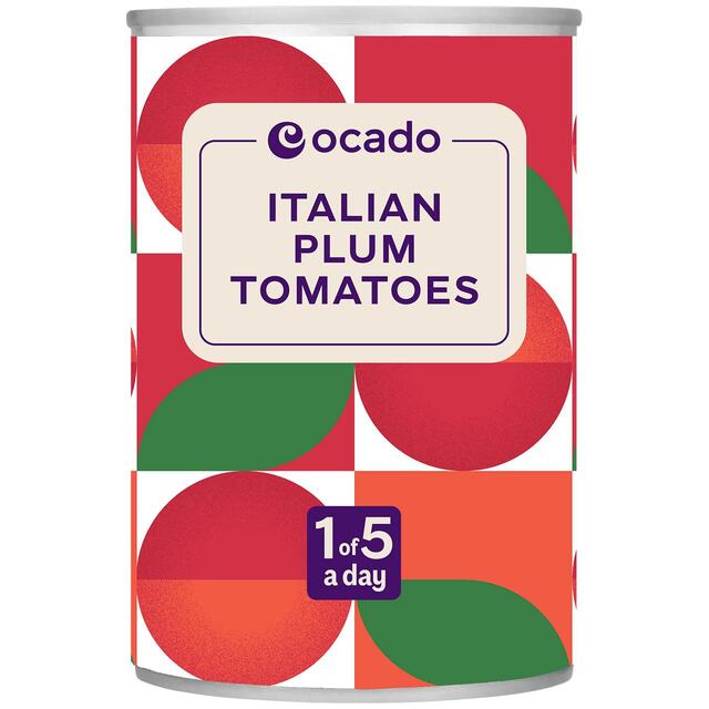 Ocado Plum Tomatoes, 400g