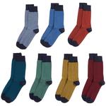 M&S 7 Pack Cool and Fresh Socks, 9-12, Multi