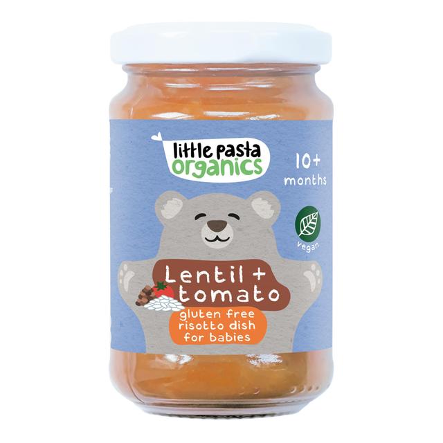 Little Pasta Organics Lentil & Tomato Risotto Baby Food, Stage 10m+, 180 Per Pack