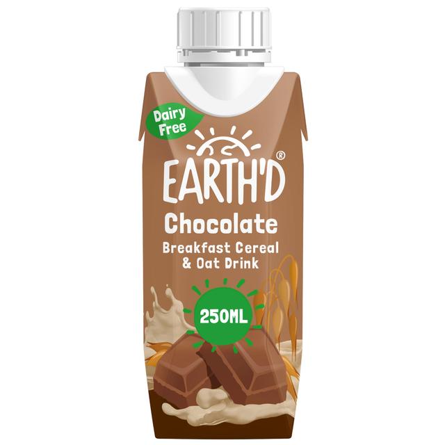 Earth’D Breakfast Cereal & Oat Drink - Chocolate, 250ml