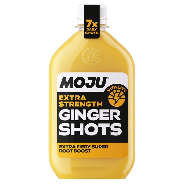 Moju Ginger Extra Strength Dosing Bottle 7x Shots, 420ml