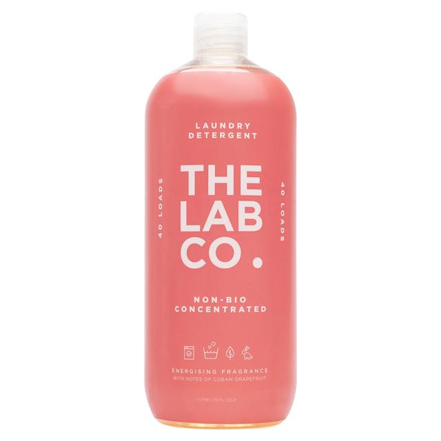The Lab Co. Non Bio Laundry Detergent Energising Scent 40 Washes, 1L
