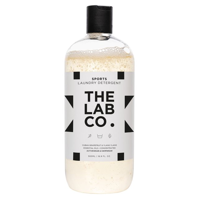 The Lab Co. Sports and Swimwear Non Bio Laundry Detergent 32 Washes, 500ml