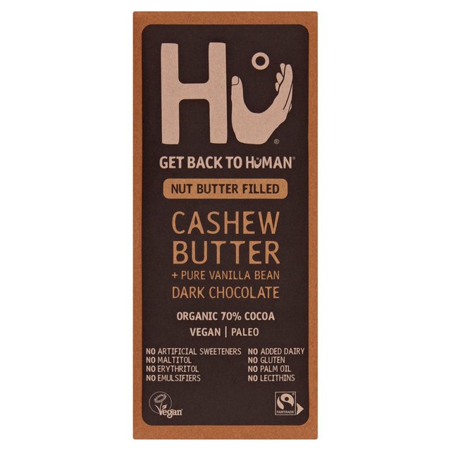 HU Cashew Butter & Pure Vanilla Bean Dark Chocolate, 60g