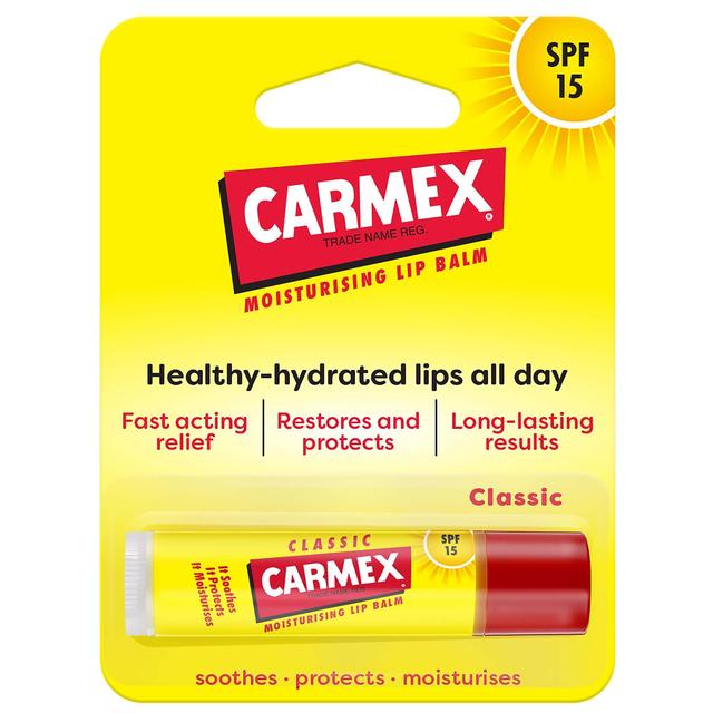 Carmex Classic Lip Balm Click Stick SPF15, 4.25g