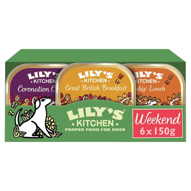 Lily’s Kitchen Weekend Favourites Multipack, 6 x 150g
