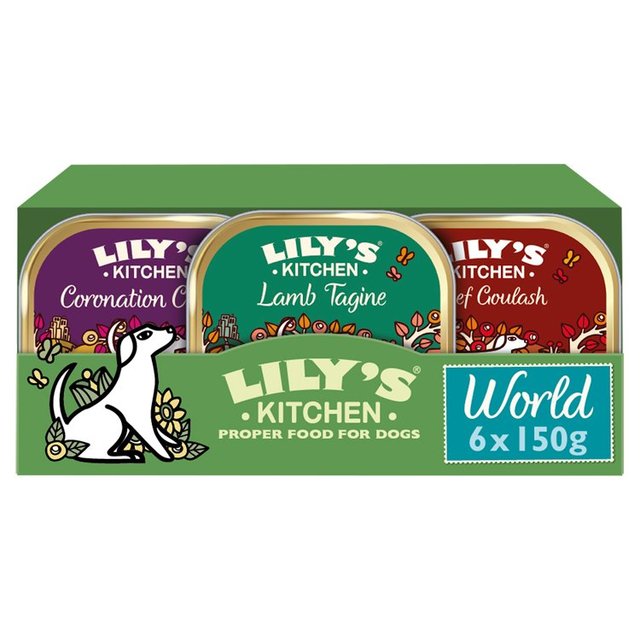 Lily’s Kitchen World Dishes Multipack, 6 x 150g