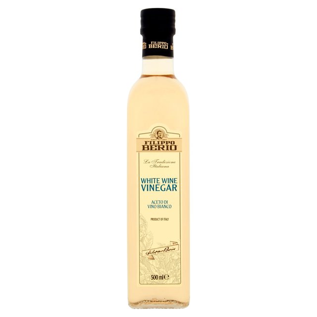 Filippo Berio White Wine Vinegar, 500ml