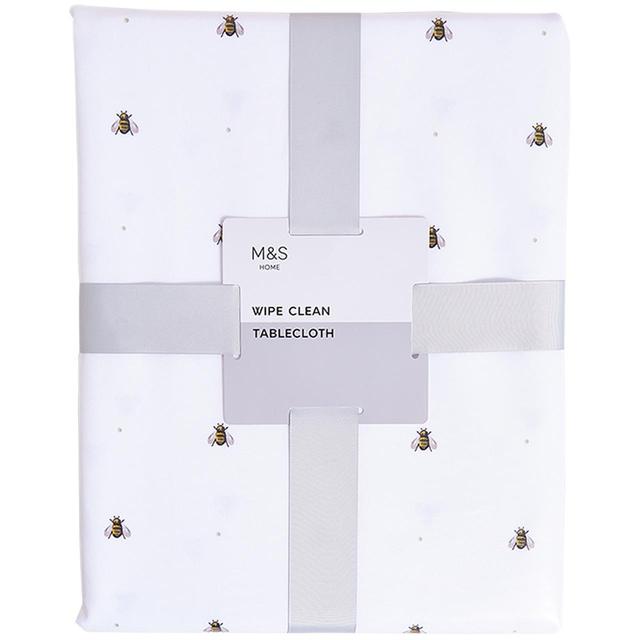 M & S Collection Bee Tablecloth, One Size, Multi