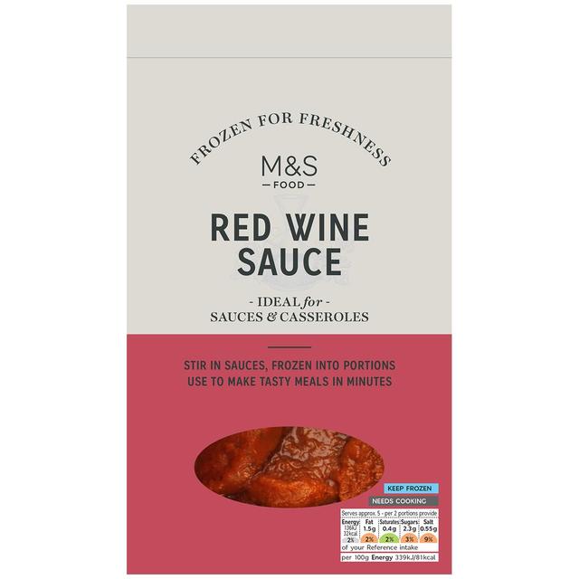 M & S Red Wine Sauce, 200g