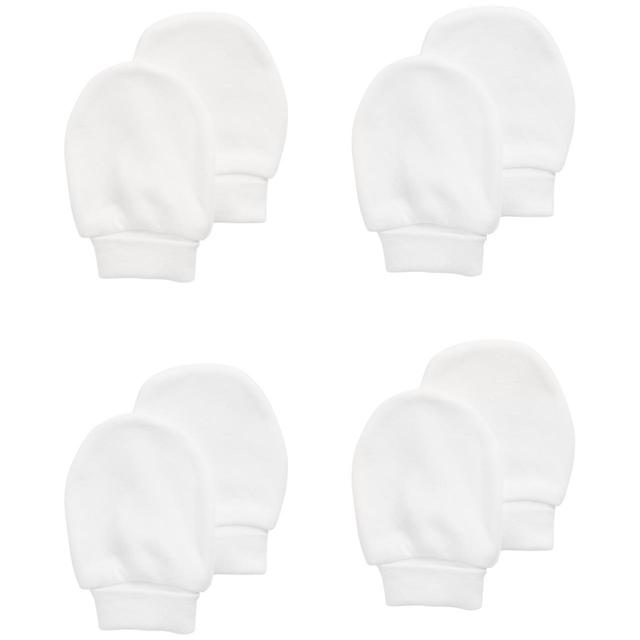 M & S Core Mittens, 4 Pack, 6-12 Months