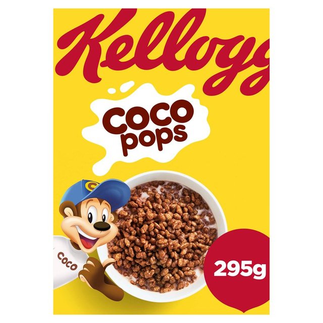 Kellogg’s Coco Pops Chocolate Breakfast Cereal, 295g
