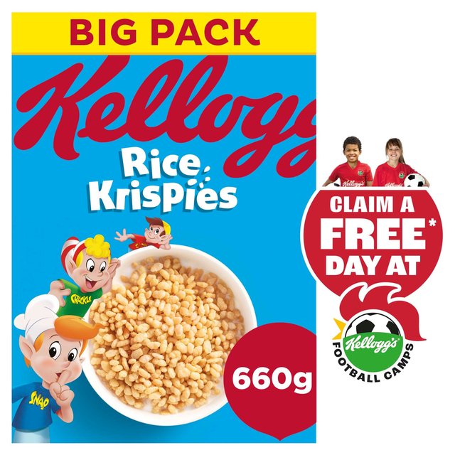Kellogg’s Rice Krispies Breakfast Cereal, 660g