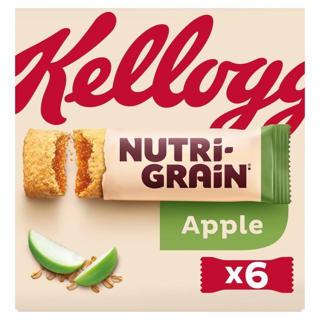 Kellogg’s Nutrigrain Apple, 6 Per Pack