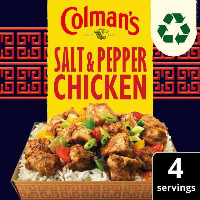 Colman’s Salt and Pepper Chicken Dry Sauce Mix Pouch, 23g