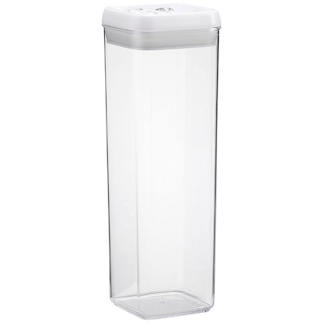 M & S Collection 1.9L Tall Flip-Tight Food Storage, One Size, White Mix