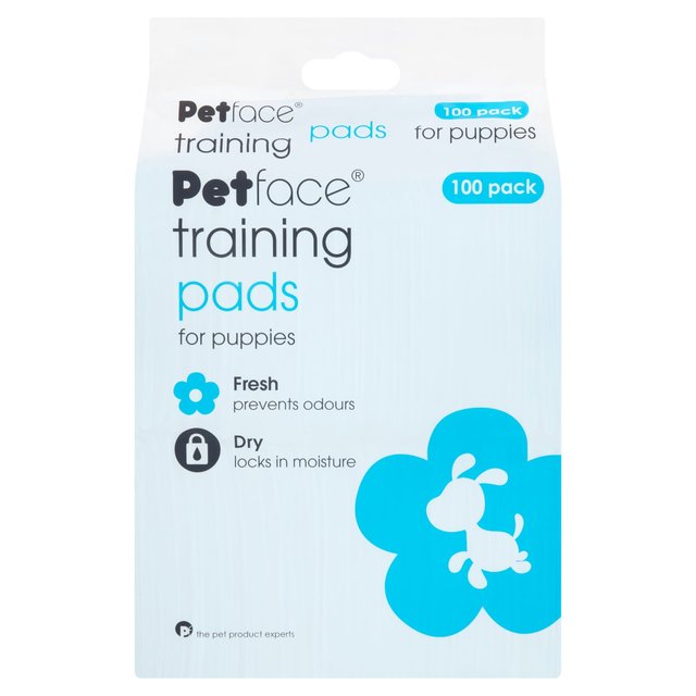 Leisuregrow Petface Puppy Training Pads, 100 Per Pack