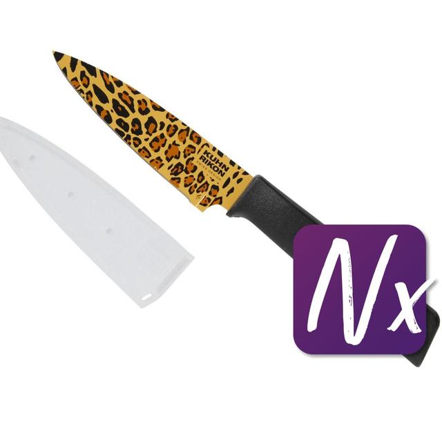 Kuhn Rikon Colori + Paring Knife Leopard