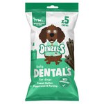 Denzel's Daily Dentals For Medium Dogs Peanut Butter, Peppermint & Parsley