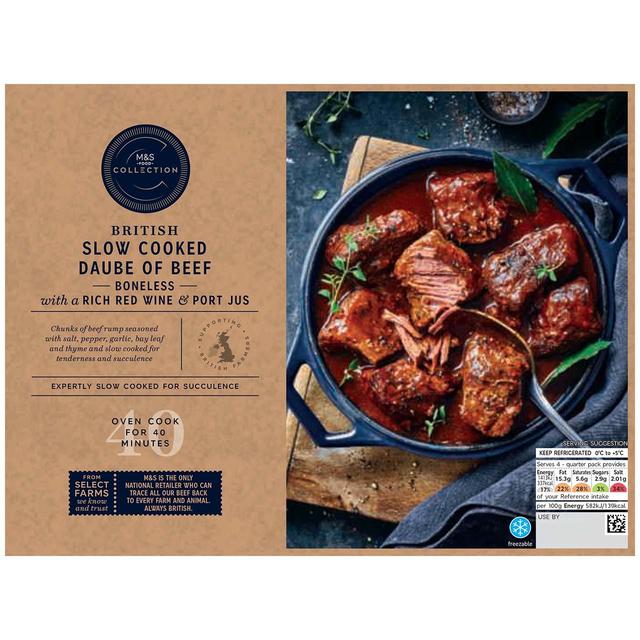 M & S Collection Slow Cooked Daube of Beef, 971g