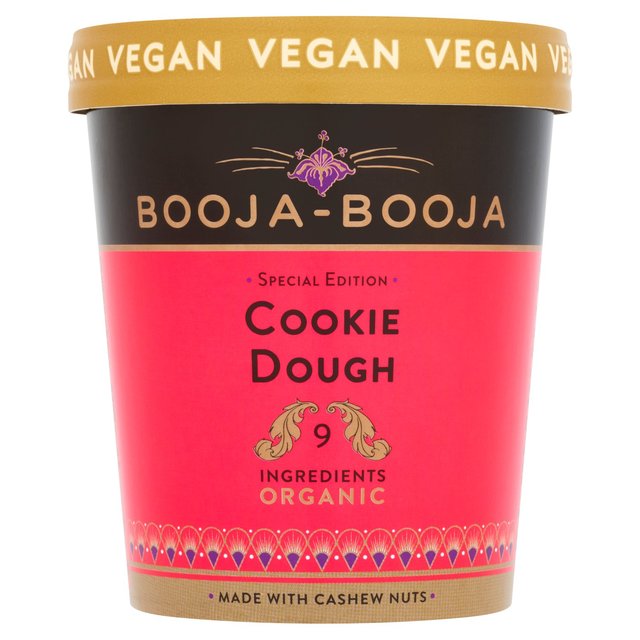 Booja-Booja Cookie Dough Dairy Free Ice Cream, 465ml