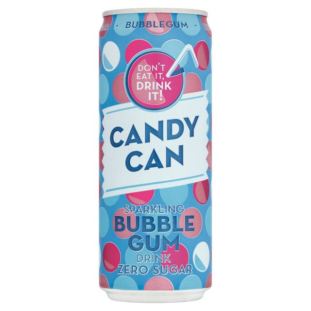 Candy Can Bubblegum Zero Sugar, 330ml