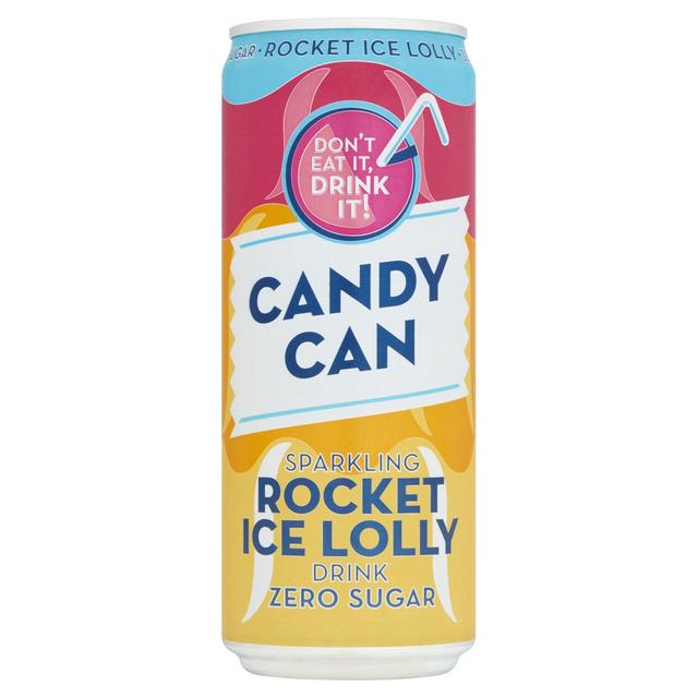 Candy Can Rocket Ice Lolly Zero Sugar 330ml