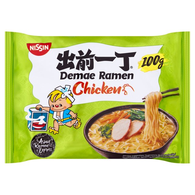 Nissin Demae Ramen Chicken Noodles, 100g