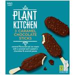 M&S Plant Kitchen, 3 Chocolate & Caramel Sticks