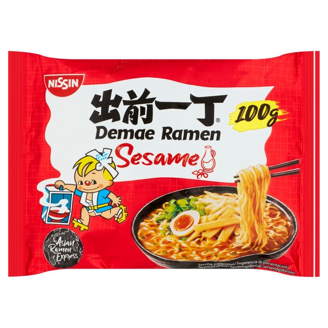 Nissin Demae Ramen Sesame Noodles, 100g
