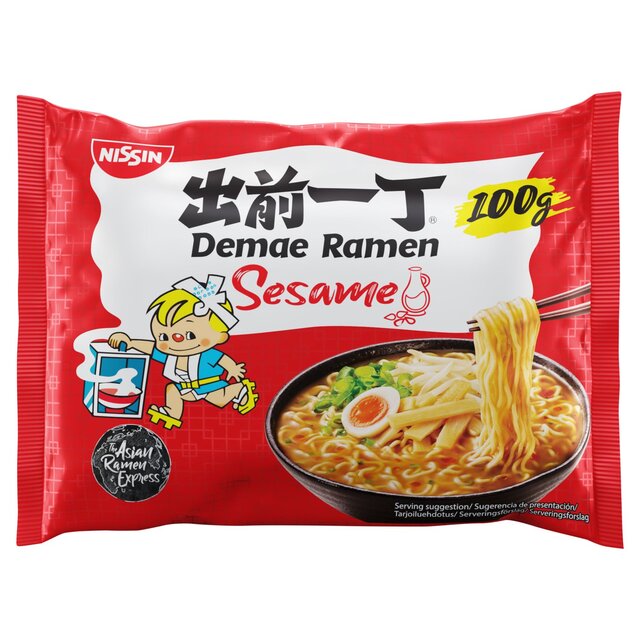 Nissin Demae Ramen Sesame Noodles | Ocado