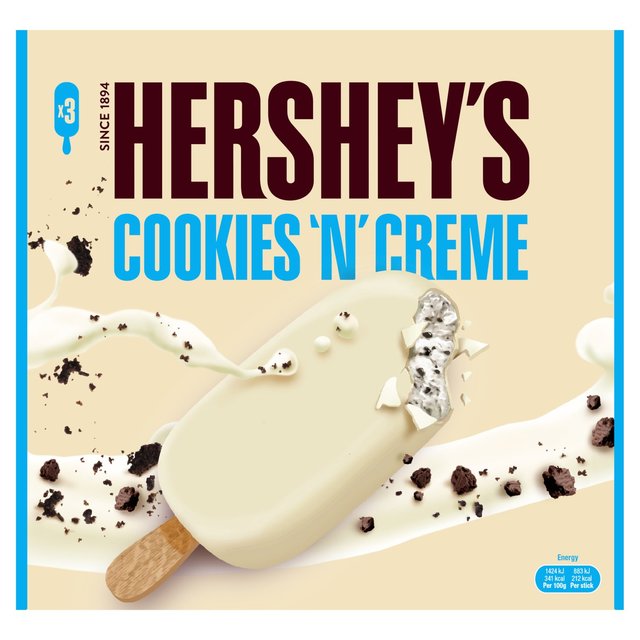 Hershey’s Cookies n Creme Stick, 3 x 90ml