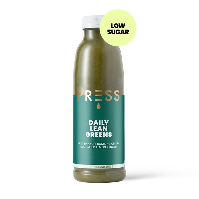 Press Daily Lean Greens Raw Cold Pressed Juice, 500ml