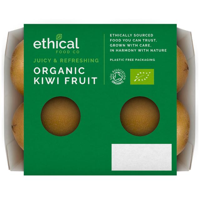 Ethical Food Company Organic Golden Kiwi Fruit 4 per Pack