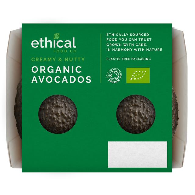 Ethical Food Company Organic Ripe and Ready Avocado 2 Fruit, 2 Per Pack